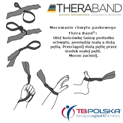 Uchwyt paskowy Thera Band